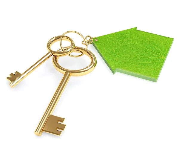 Green home — Stock Photo, Image