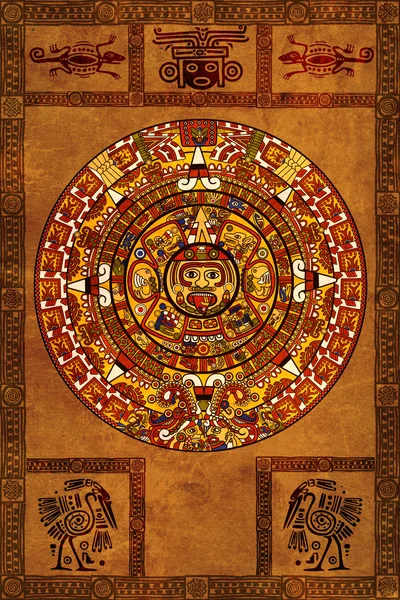 Maya naptár — Stock Fotó