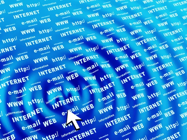 Internet concept — Stock Photo, Image