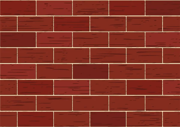 Mur vectoriel en briques — Image vectorielle