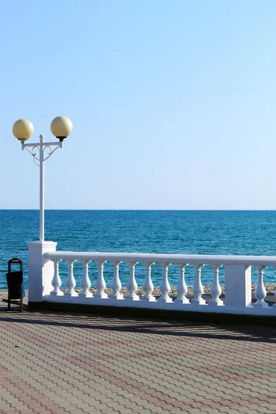 Promenade of the seaside resort — Stock Photo, Image