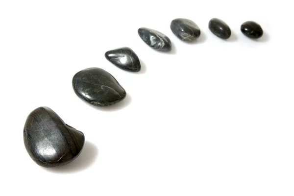 Дзен-камни изолированы — стоковое фото