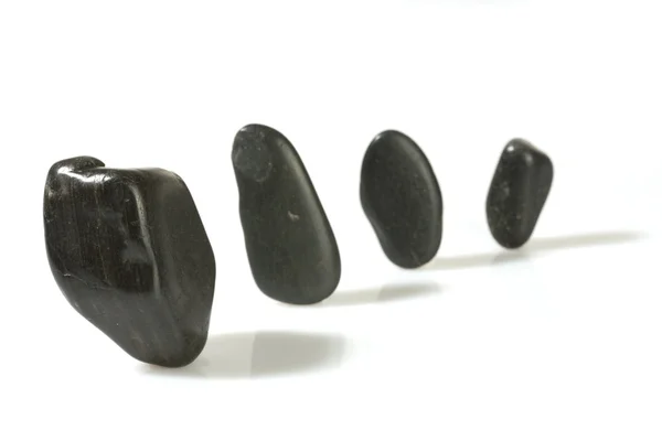 Zen stones isolated — Stock Photo, Image