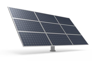 Solar power panel clipart