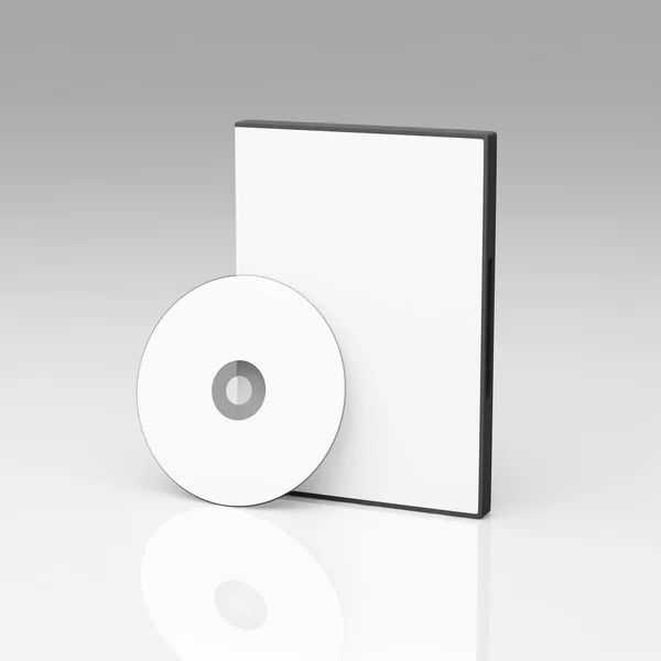 Blank DVD case — Stock Photo, Image