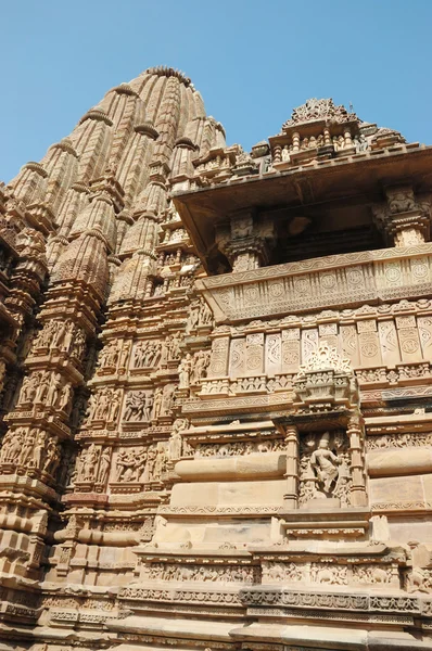 Templos hindúes en Khajuraho, India — Foto de Stock