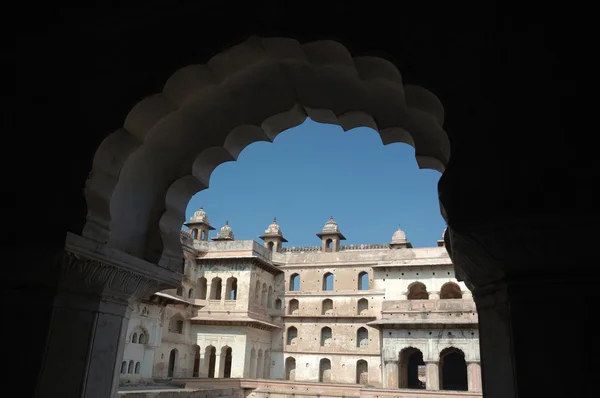 Palácio Raj Mahal em Orchha, Índia — Fotografia de Stock