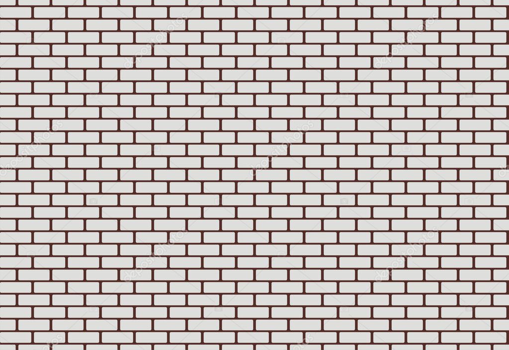 Seamless vector texture with brickwall