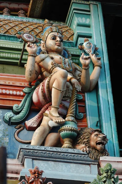Wisznu - najwyższego Boga w vaishnavite tradycji hinduizmu — Zdjęcie stockowe