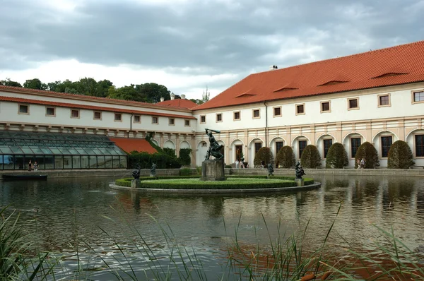 Сад Валленштайн в Праге, Чехия — стоковое фото