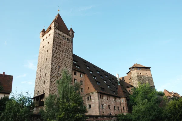 Fortaleza medieval de Nuremberga — Fotografia de Stock