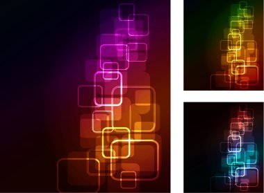 Abstract glowing background clipart