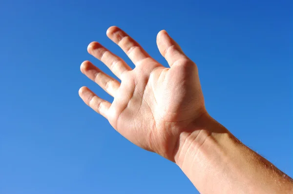 Uma mão — Fotografia de Stock