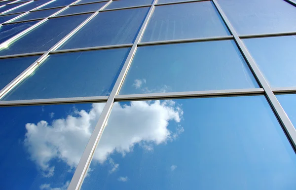 stock image Glass building