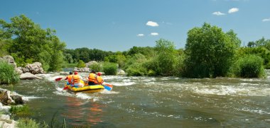 Kayak. Rafting.