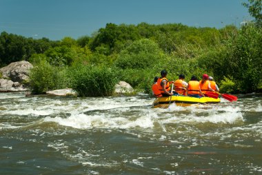 Kayak. Rafting.