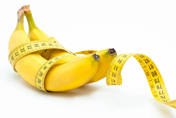 Dieta de banana — Fotografia de Stock