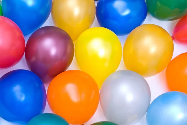 Цветные воздушные шары — стоковое фото