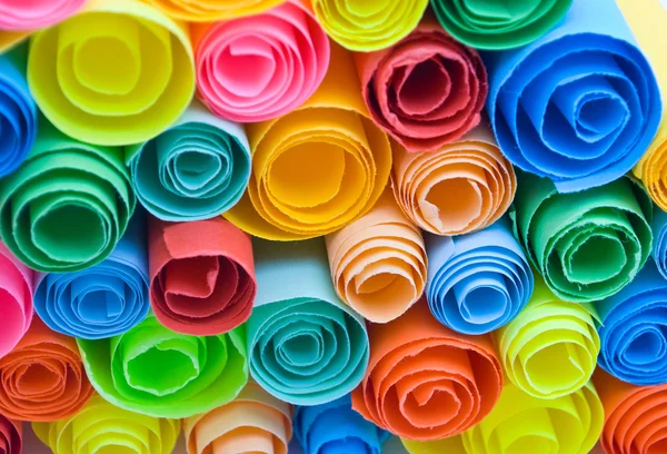 Papiers laminés multicolores — Photo