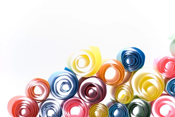 Papel laminado multicolorido — Fotografia de Stock