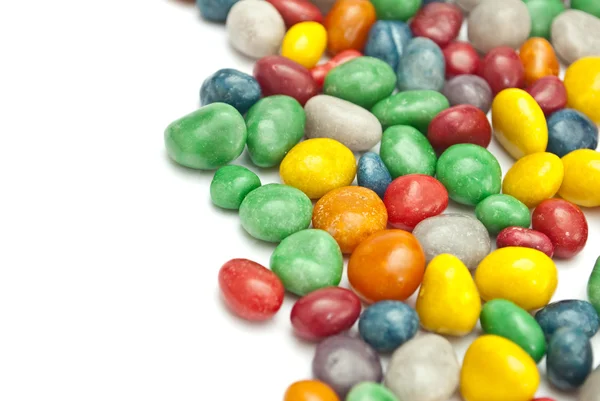 Разноцветные шоколадные таблеточки — стоковое фото