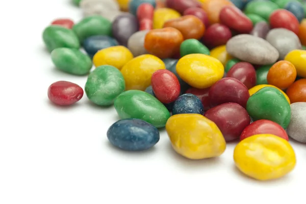 Colorful chocolat tabs close-up — Stock Photo, Image
