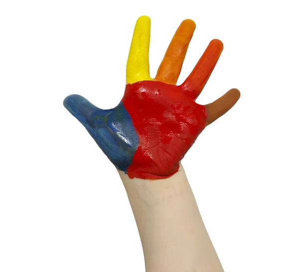 Παιδί χέρι — Φωτογραφία Αρχείου