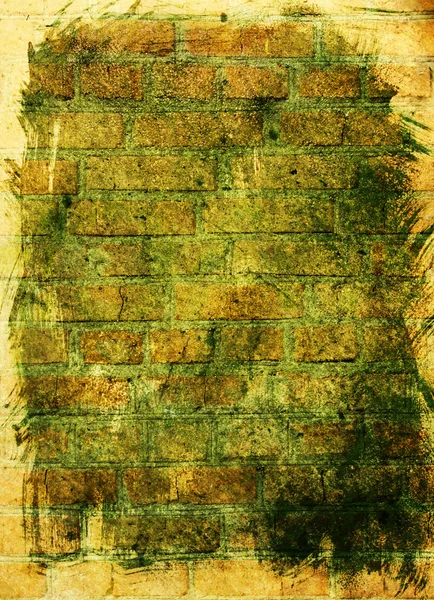 Grunge τοίχο από τούβλα — Φωτογραφία Αρχείου