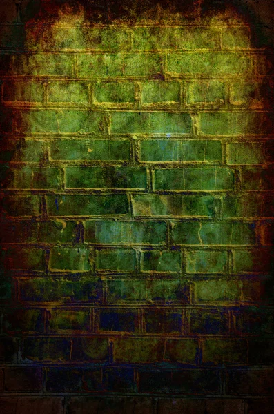グランジのレンガの壁 — ストック写真