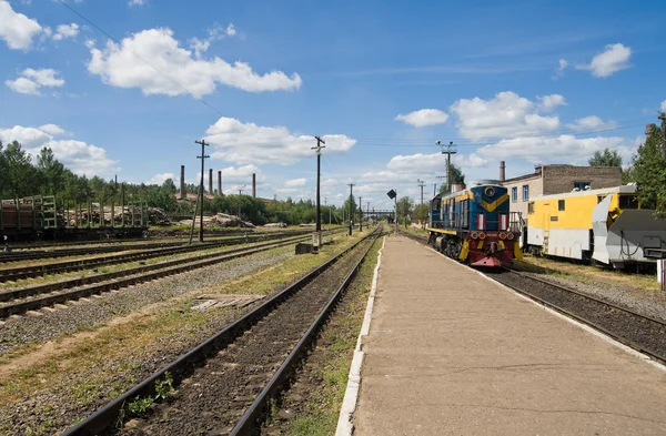 Dworzec kolejowy Wojewódzkiego — Zdjęcie stockowe