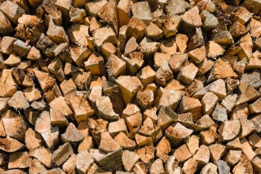 Pile of firewood clipart