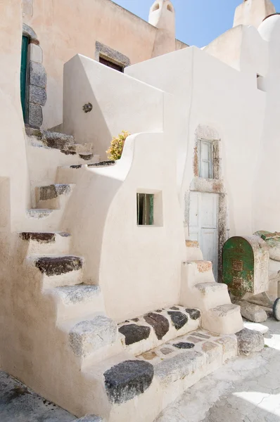 Santorini schöne Gebäude — Stockfoto