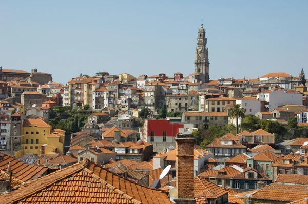 stock image Porto view from above