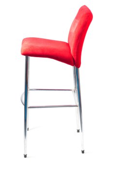 Red bar stool clipart