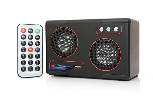 Speaker with card-reader and USB — Stock Photo, Image