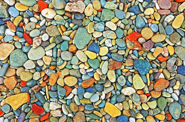 彩色鹅卵石 — 图库照片