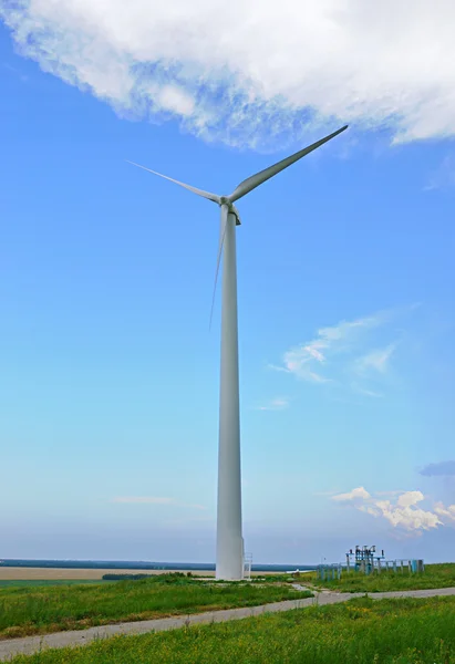 Wind-powered generator — Stock Photo, Image