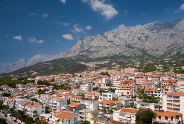 Makarska tesisi. Hırvatistan