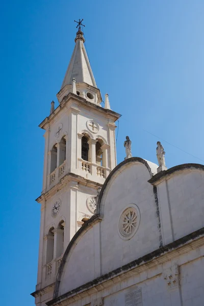 Yelsa の教会。フヴァル島, クロアチア — ストック写真