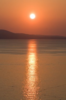 Deniz. gün batımı