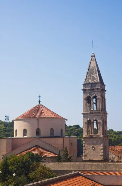 Franciskanska klostret. Makarska. Kroatien — Stockfoto