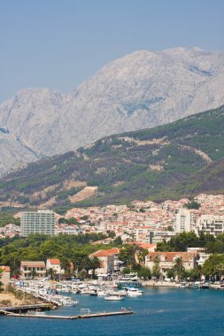 Makarska resort. Hırvatistan