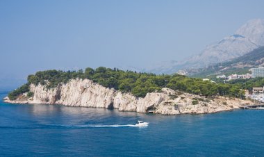 Makarska tesisi. Hırvatistan