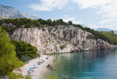 Denizde tatil. Hırvatistan