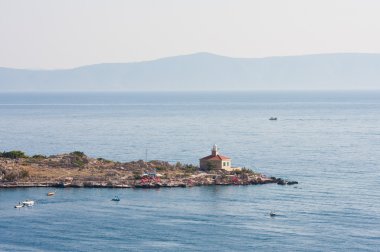 Makarska riviera. Hırvatistan