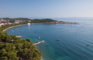 Makarska riviera. Hırvatistan