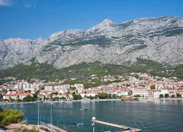 Resort Makarska. Mer Adriatique. Croatie — Photo