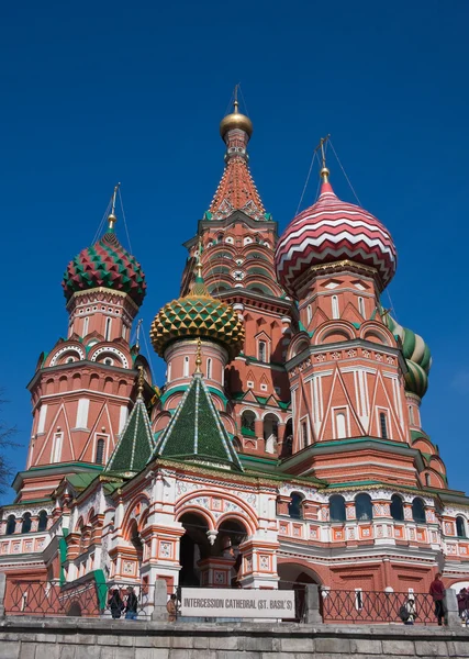 圣瓦西里大教堂。莫斯科 — 图库照片
