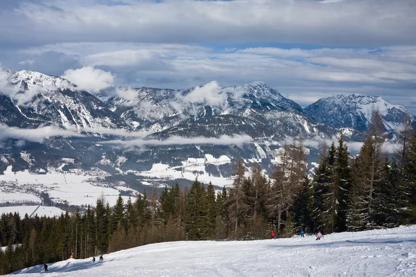 Estância de esqui Schladming. Áustria — Fotografia de Stock