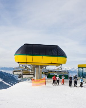 Ski resort schladming. Avusturya